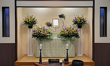 家族葬 祭壇一例